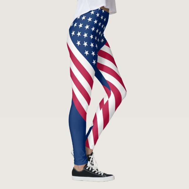 Amerikanska flaggan leggings (Höger)