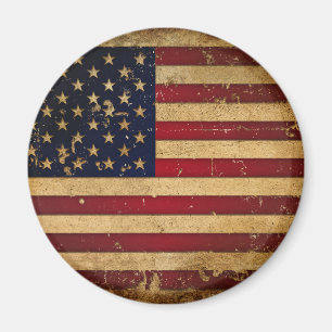 Amerikanska flaggan magnet