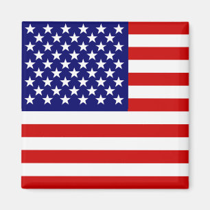 Amerikanska flaggan magnet
