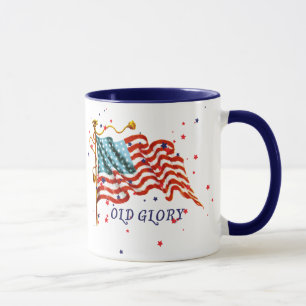 Amerikanska flaggan old glory mugg