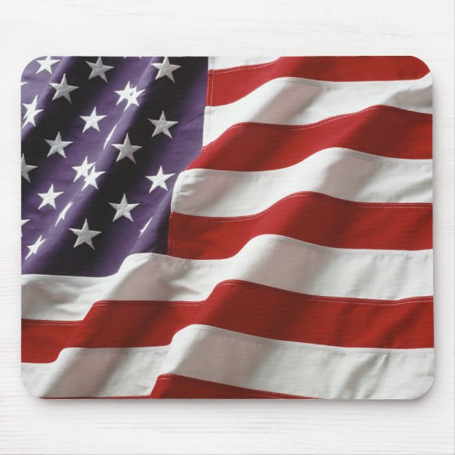 Amerikanska flaggan - old glory musmatta (Framsidan)