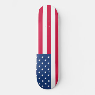 Amerikanska flaggan old school skateboard bräda 18 cm