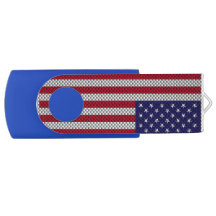 Amerikanska flaggan på tryck för kolfiberstil