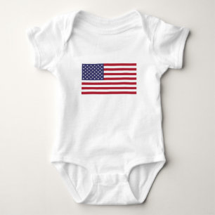Amerikanska flaggan - stars och stripes - flagga t shirt