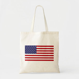 Amerikanska flaggan - stars och stripes - old tygkasse