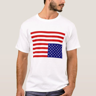 Amerikanska flaggan t shirt