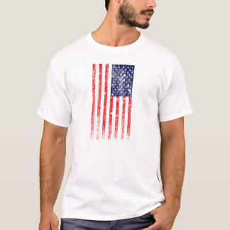 Amerikanska flaggan t-shirt