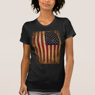 Amerikanska flaggan t shirt