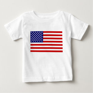 Amerikanska flaggan t-shirt