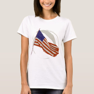 amerikanska flaggan tee