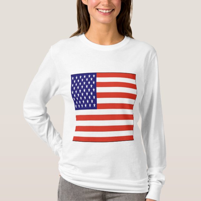 Amerikanska flaggan tröja (Framsida)