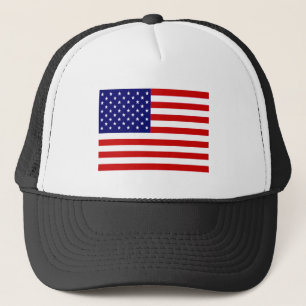 Amerikanska flaggan truckerkeps