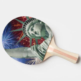 amerikanska flaggan USA Pingisracket