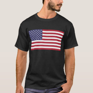 Amerikanska flaggan - USA T Shirt