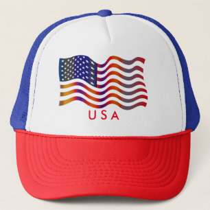 Amerikanska flagganbolllock keps
