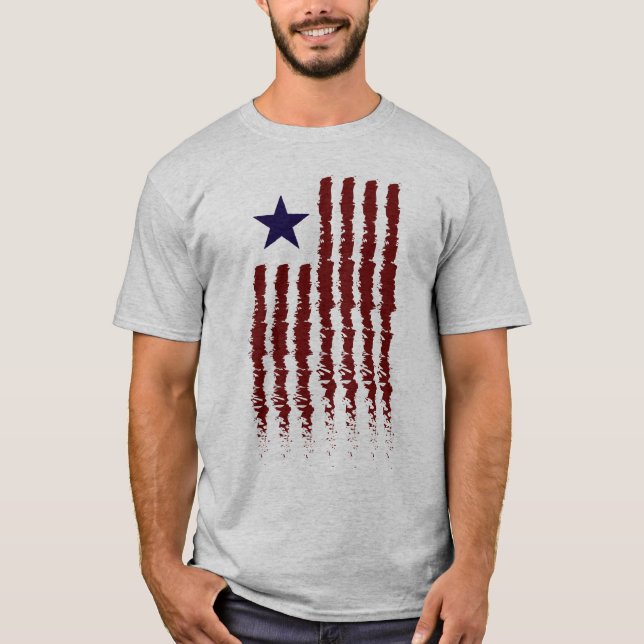 Amerikanska flaggancontemporary tröja (Framsida)