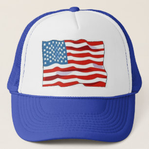 Amerikanska flagganhatt keps