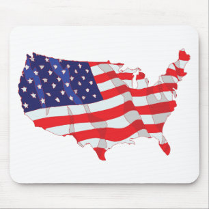 AMERIKANSKA FLAGGANKARTA AV UNITED STATES MUSMATTA