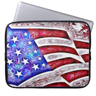 AMERIKANSKA FLAGGANlaptop sleeve