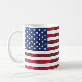 Amerikanska flagganmugg kaffemugg