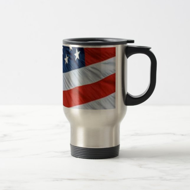 Amerikanska flagganmugg resemugg (Höger)