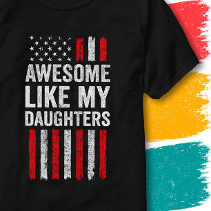 Amerikanska flaggans stjärnor är fantastiska likso t shirt