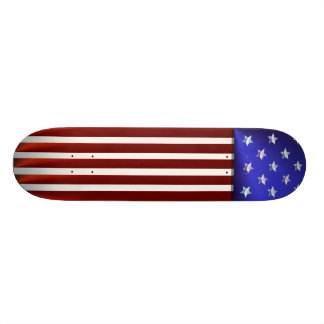 Amerikanska flagganSkateboard Old School Skateboard Bräda 18 Cm