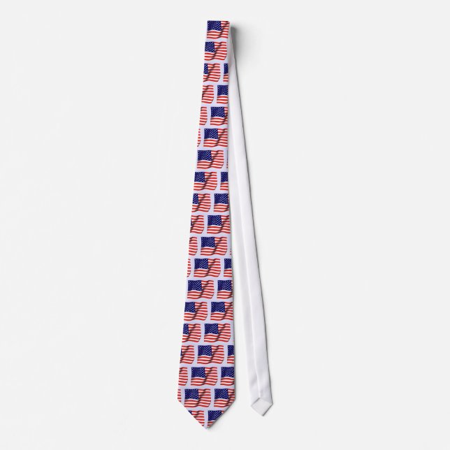 Amerikanska flagganslips slips (Framsida)