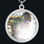 Amerikanska flagganWelder Silverpläterat Halsband<br><div class="desc">Amerikanska flagganWelder</div>