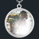 Amerikanska flagganWelder Silverpläterat Halsband<br><div class="desc">Amerikanska flagganWelder</div>