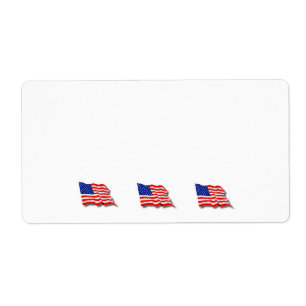 Amerikanska Flaggor Fraktsedel