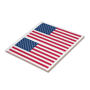 Amerikanska Flaggor Tile USA Kakelplatta