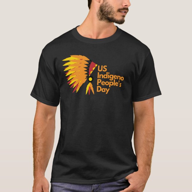 Amerikanska folkdagen t shirt (Framsida)