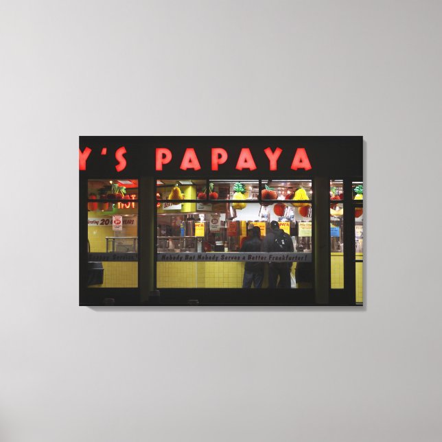 Amerikanska förenta staterna, New York. Gray's Pap Canvastryck (Framsida)
