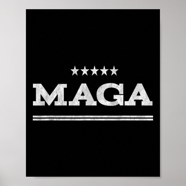 Amerikanska-första trumpen 2020 USA Poster (Framsidan)