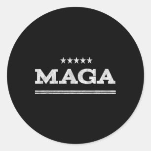 Amerikanska-första trumpen 2020 USA Runt Klistermärke