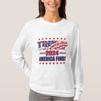 Amerikanska första trumpen 2024 t shirt