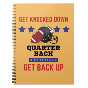 Amerikanska fotbollen anteckningsbok
