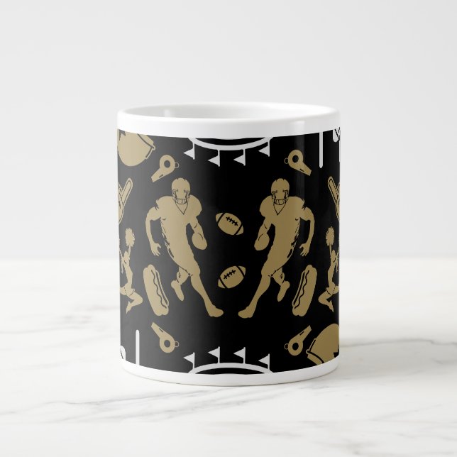 Amerikanska fotbollen Fläkt Jumbo Mugg (Framsidan)