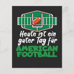 Amerikanska fotbollen flygblad