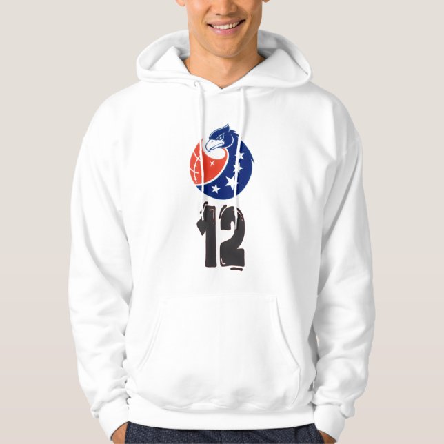 Amerikanska fotbollen: Gridiron Glory Hoodie (Framsida)