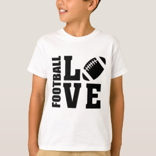 Amerikanska fotbollen Kärlek T Shirt