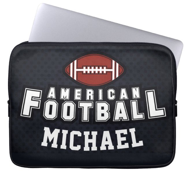 Amerikanska fotbollen Laptop sleeve (Framsidan)