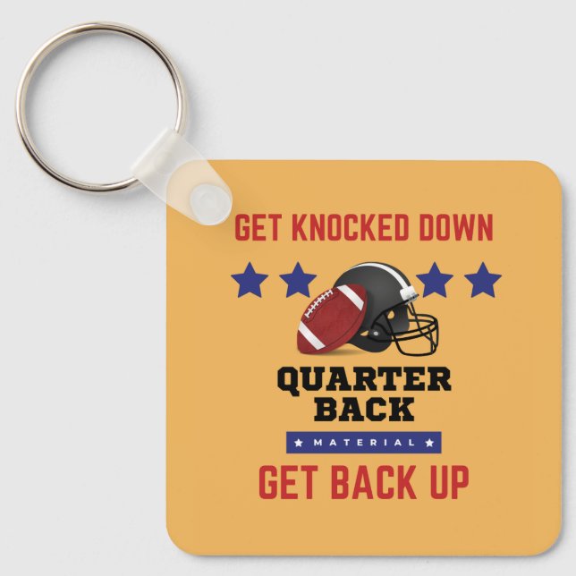 Amerikanska fotbollen nyckelring (Framsida)