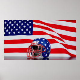 Amerikanska fotbollen poster