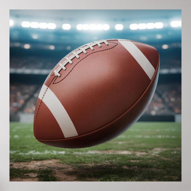 Amerikanska fotbollen poster (Framsidan)