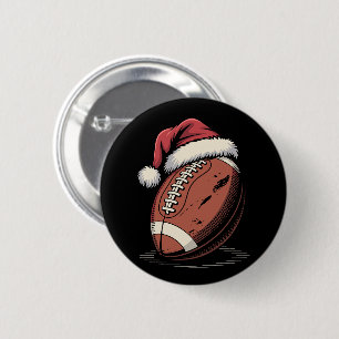 Amerikanska fotbollen Santa Hat Sports jul Julafto Knapp