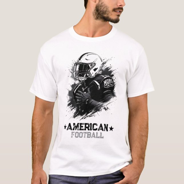 Amerikanska fotbollen t shirt (Framsida)
