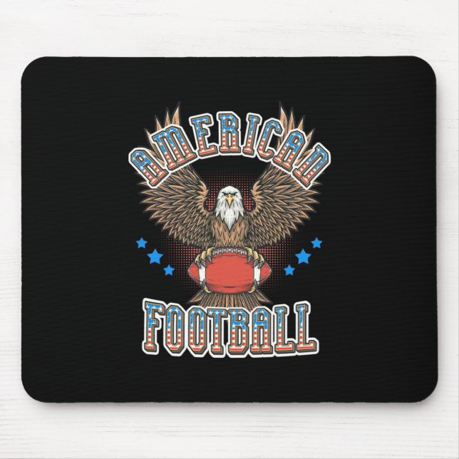 Amerikanska fotbollen USA flagga Musmatta (Framsidan)
