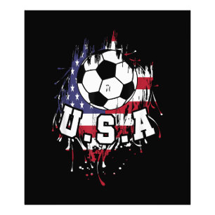 Amerikanska fotbollen USA Fototryck